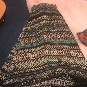 Aztec Maxi skirt